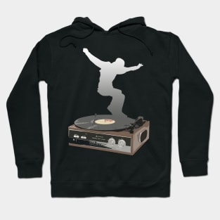 record player dance Hoodie